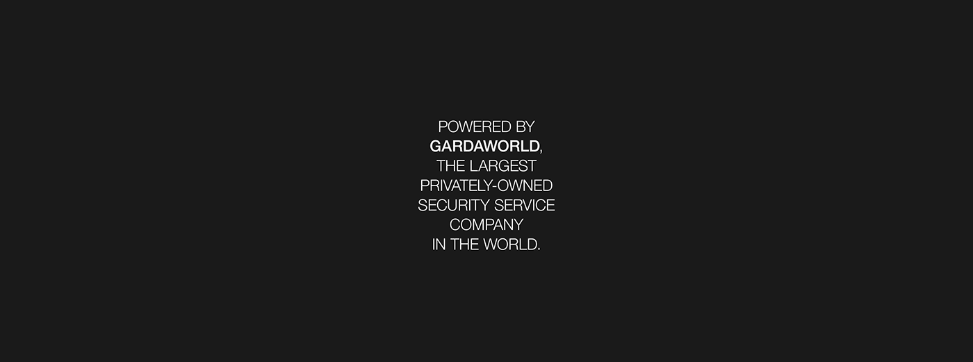 crisis gardaworld management movement risk swiss design worldwide brand circle world