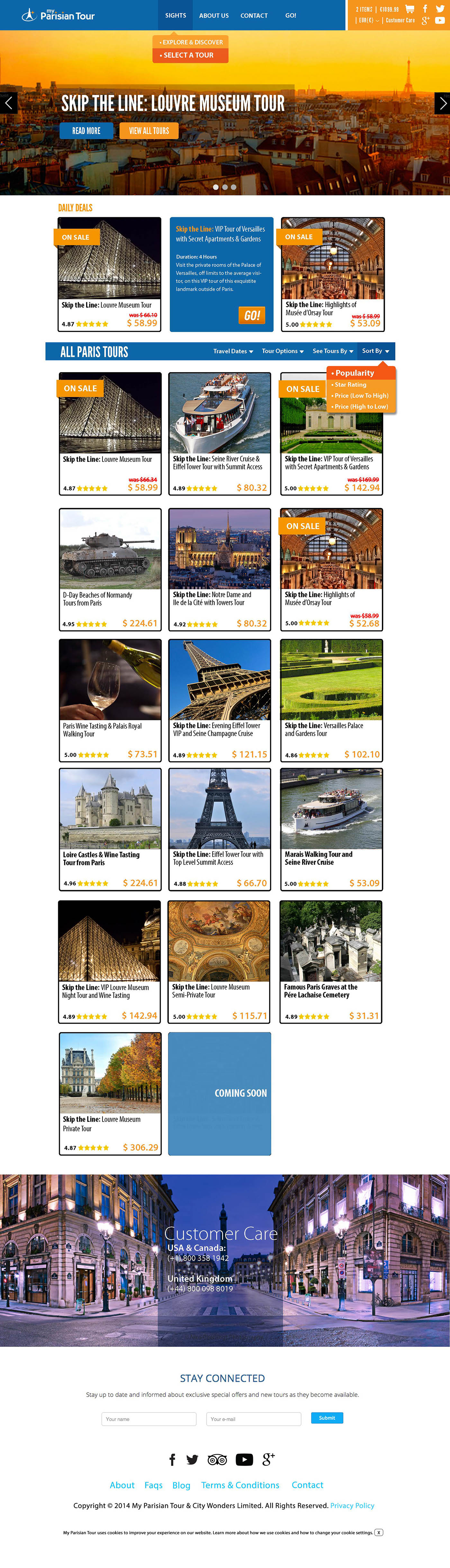 Brett Malden City Wonders My Parisian tour web application