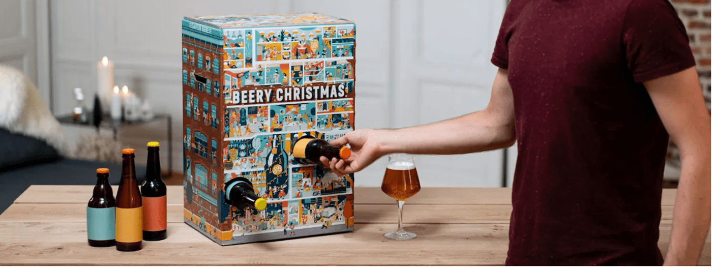 ILLUSTRATION  Packaging design factory characterdesign beer box calendar building architecture