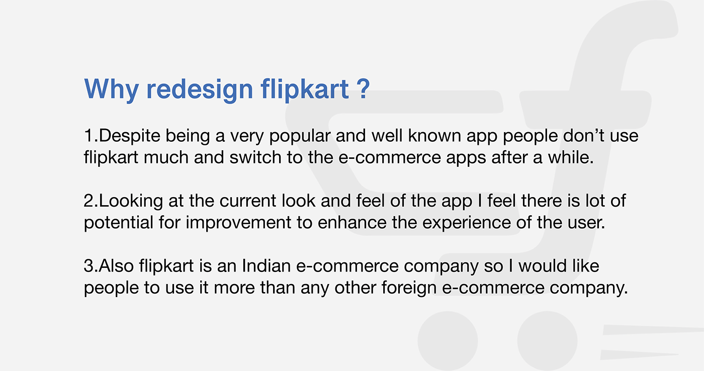 Flipkart Ecommerce Figma UI/UX Mobile app app design user interface redesign information architecture  Case Study