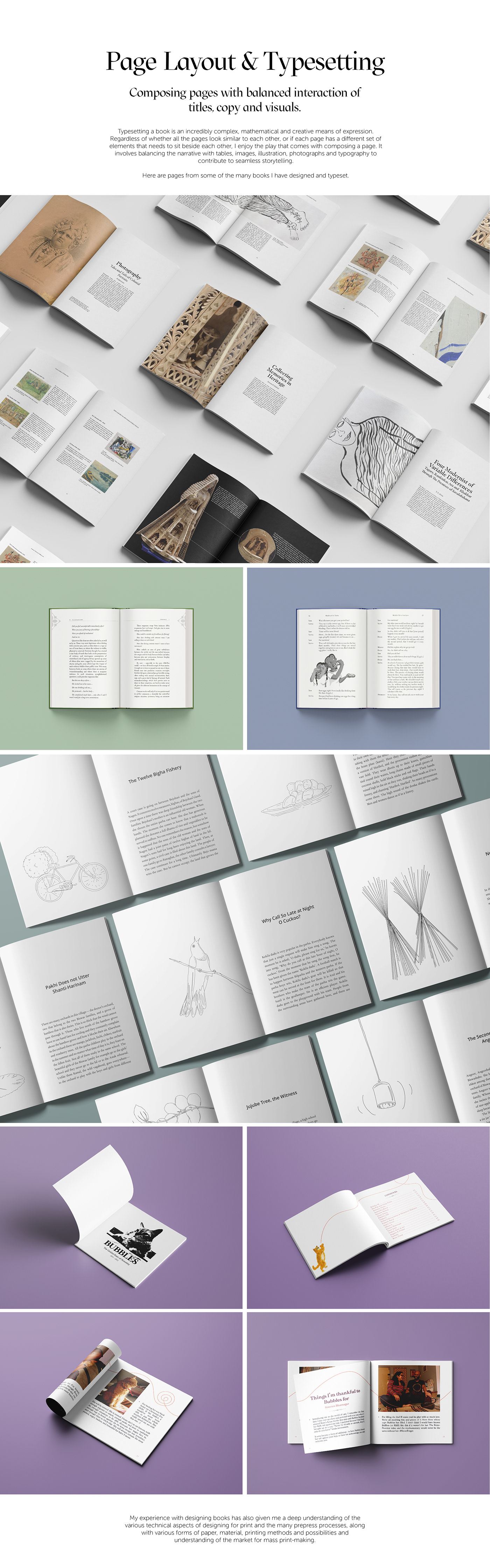 typesetting page layout book design books Book Layout InDesign Layout