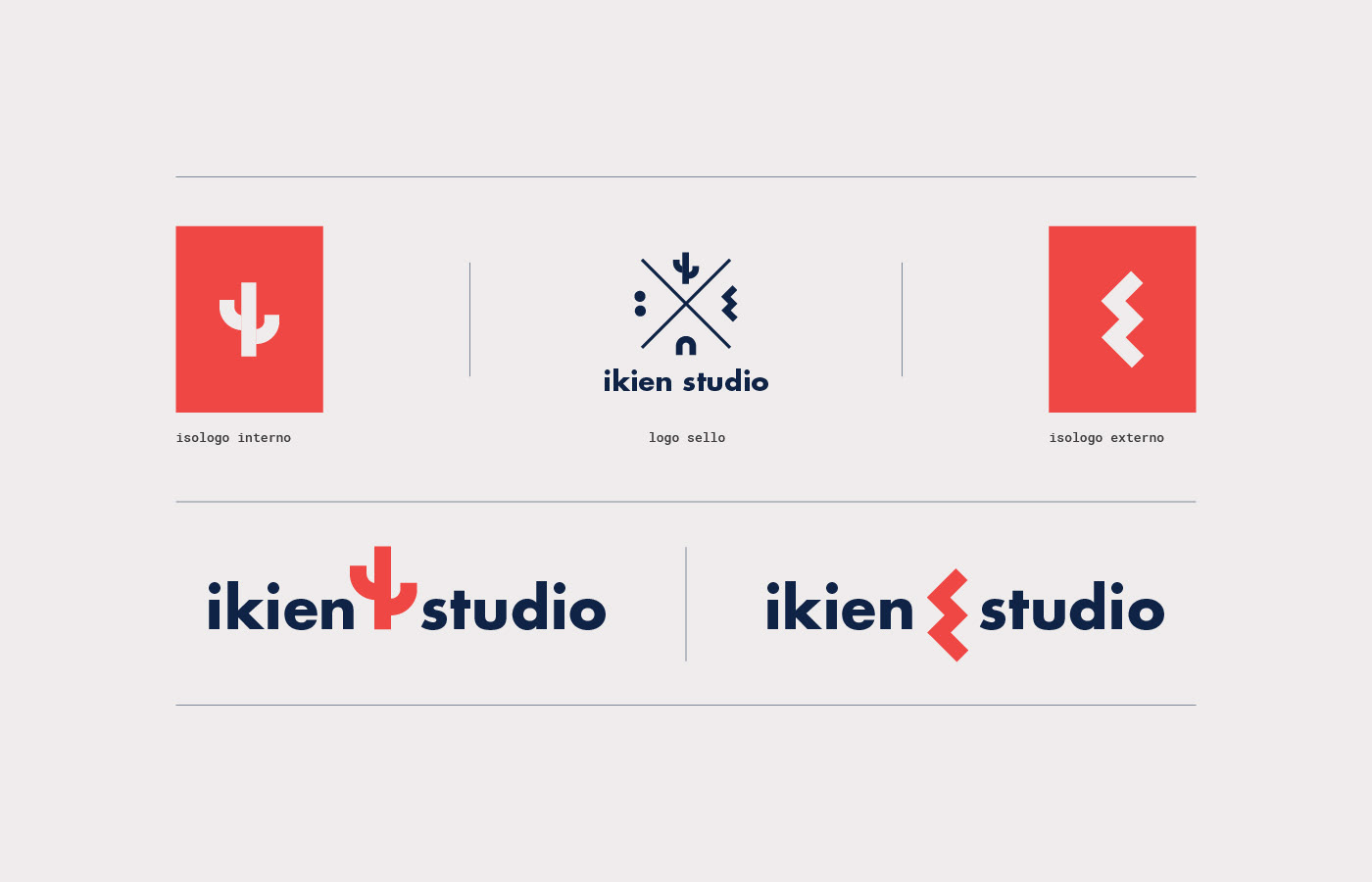 visual identity branding  geometric ikien gifs aboriginal Logotype logo posters Behance