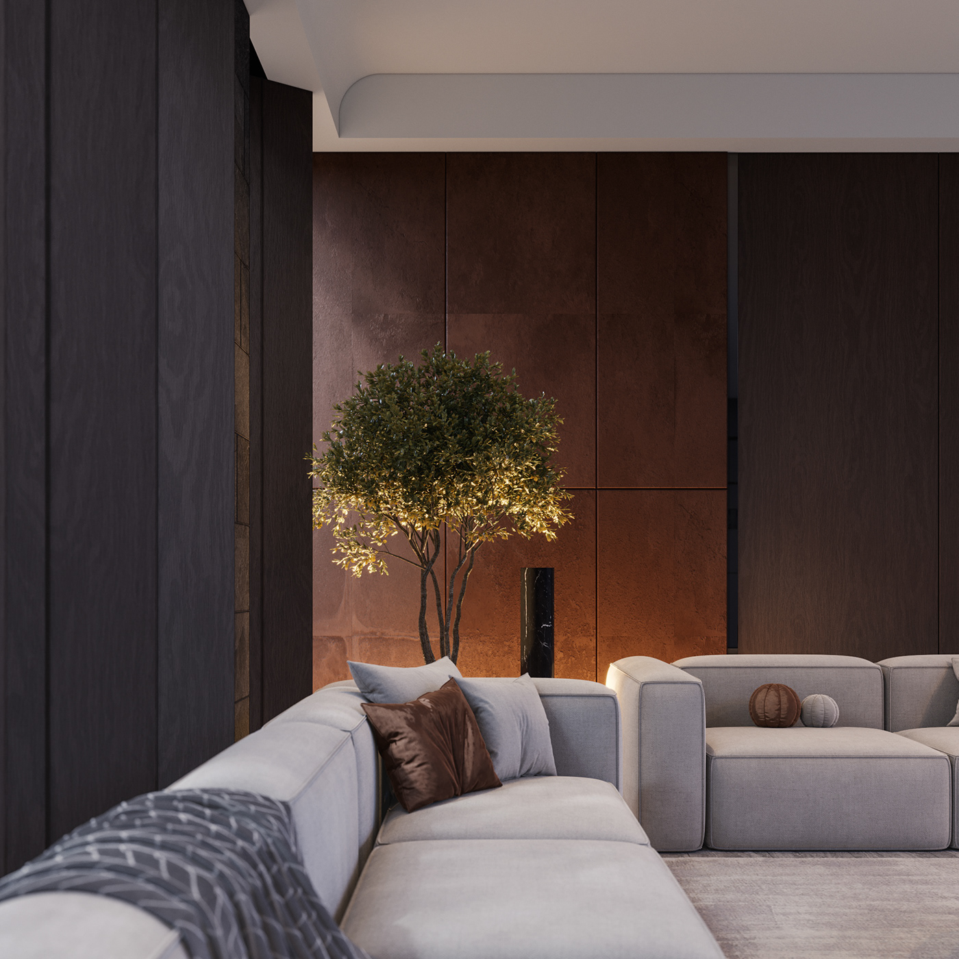 free freescene scene 3D Render visualization corona interior design  archviz modern