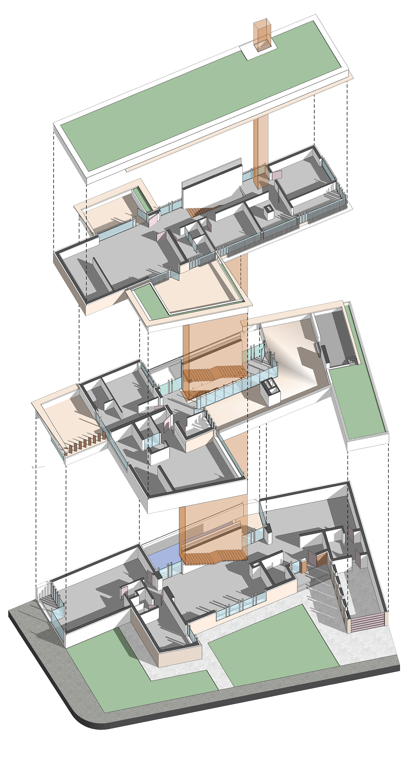 architecture design HOUSE DESIGN portfolio Project Render Residence visualization architecteure work