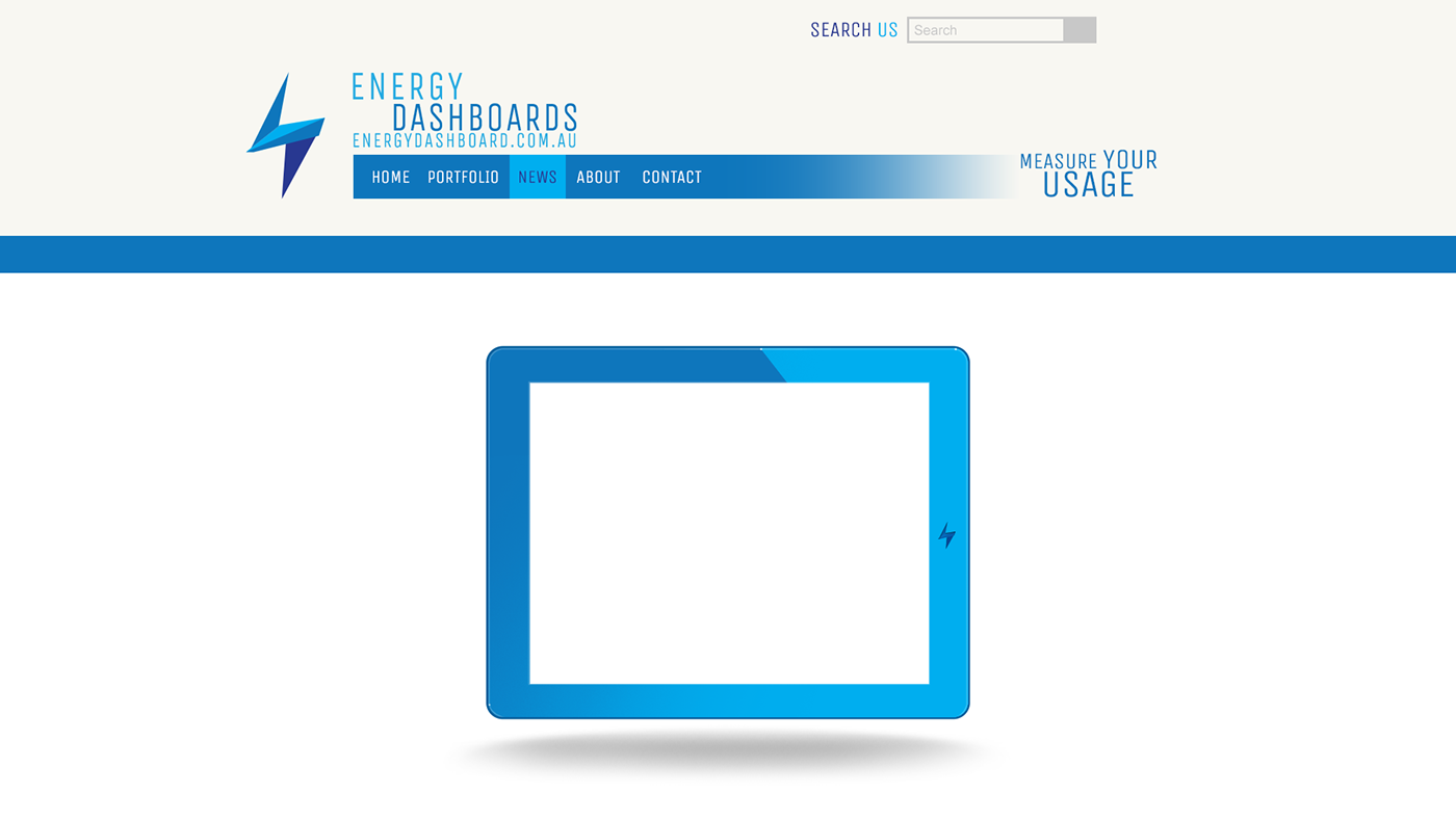 Energy Dashboards Logo Design responsive landing page
