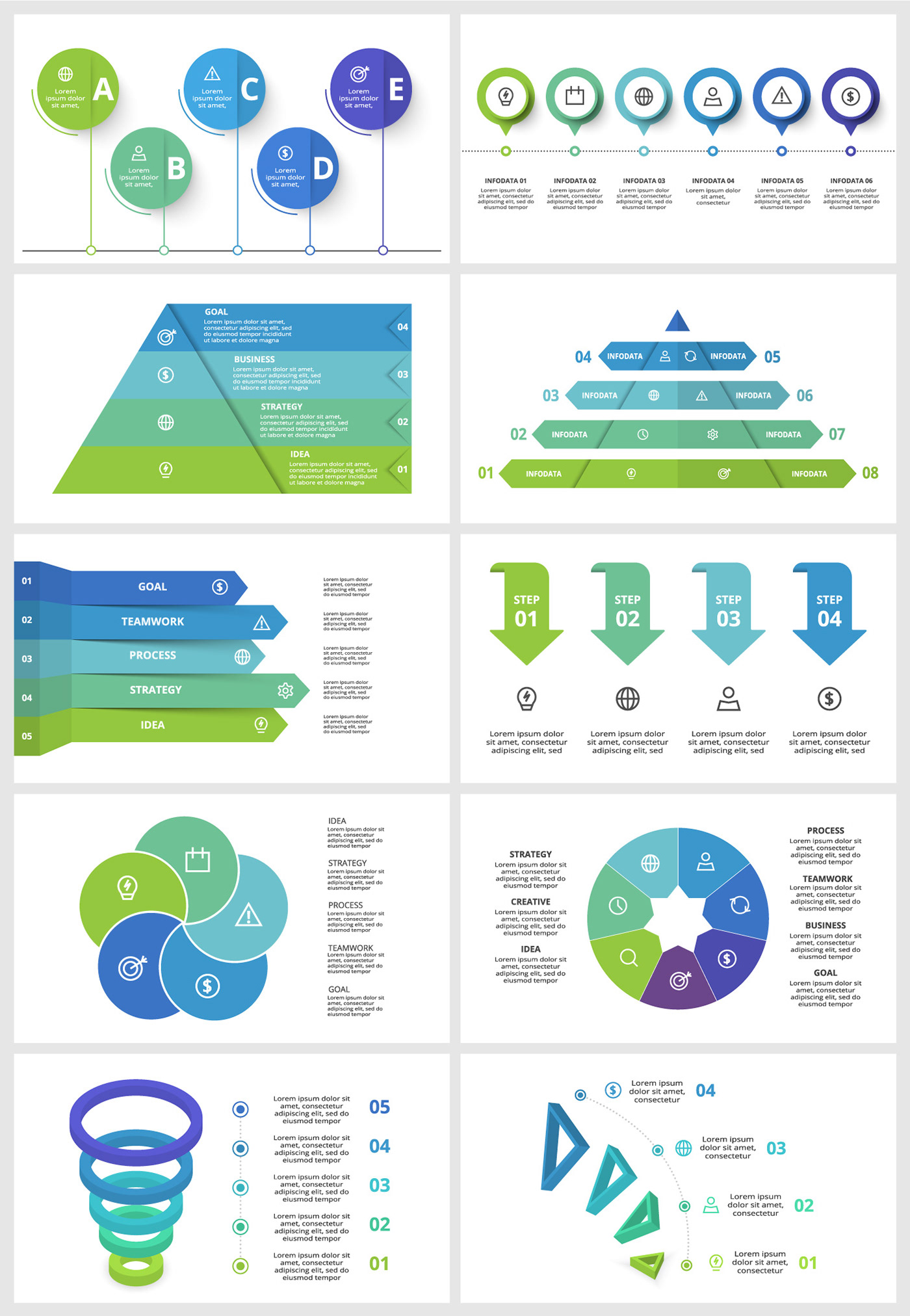 animated Layout map neumorphism Powerpoint presentation slide template timeline infographic