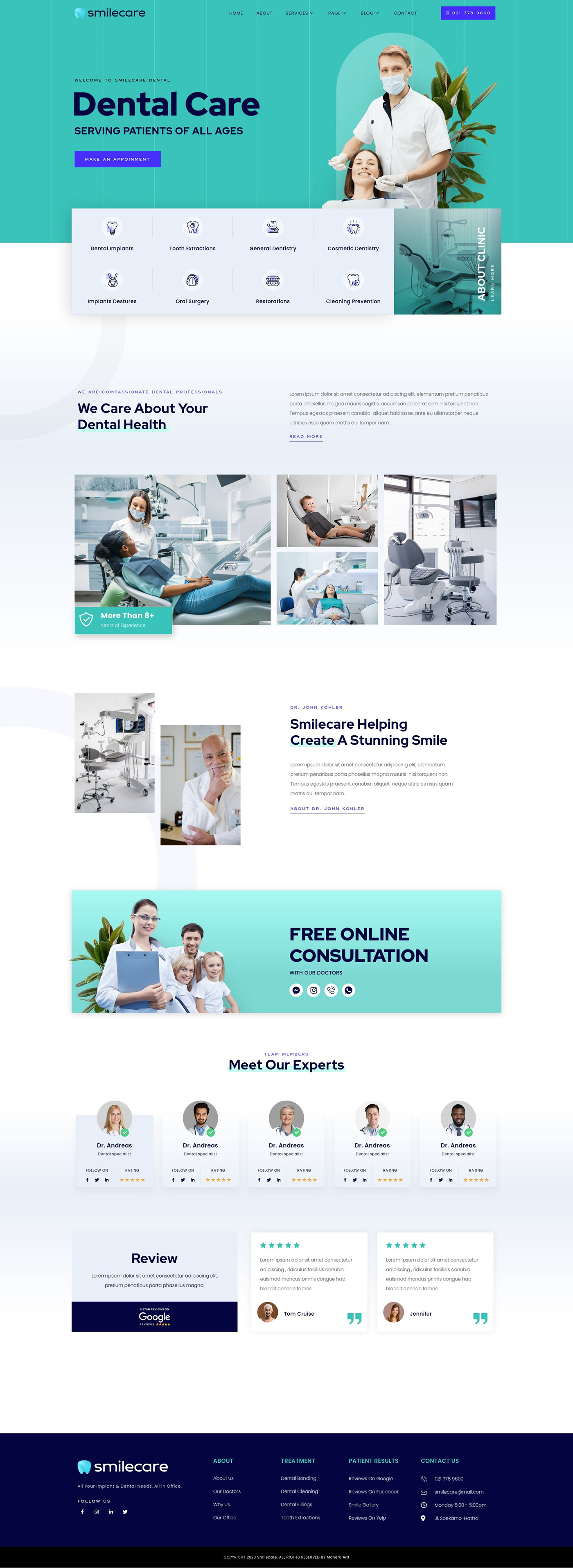 dental clinic Dental Clinic Design dental clinic website dental website dental website design Dental Website Template dental website templates dentist website Dentist Website Design dentist website templates