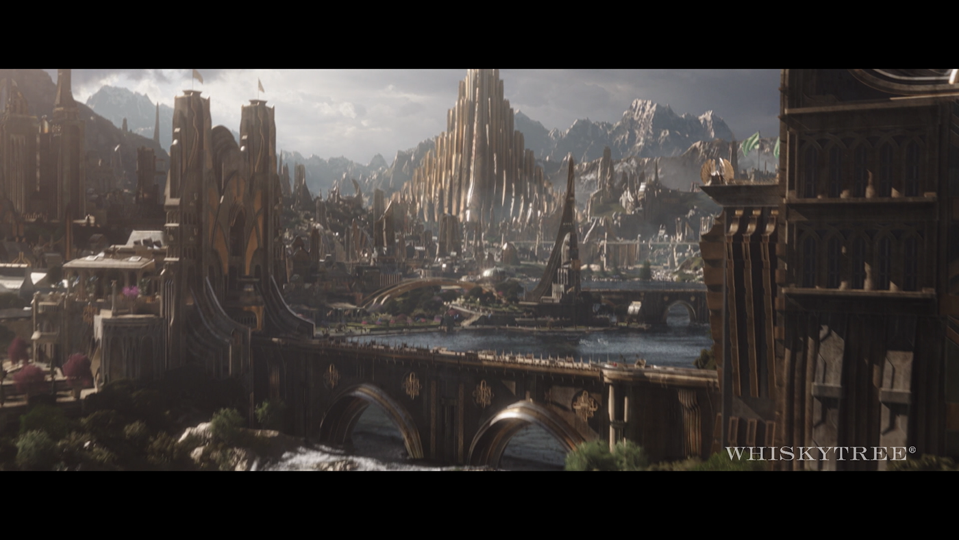 Thor ragnarok marvel CG 3D Whiskytree asgard Loki