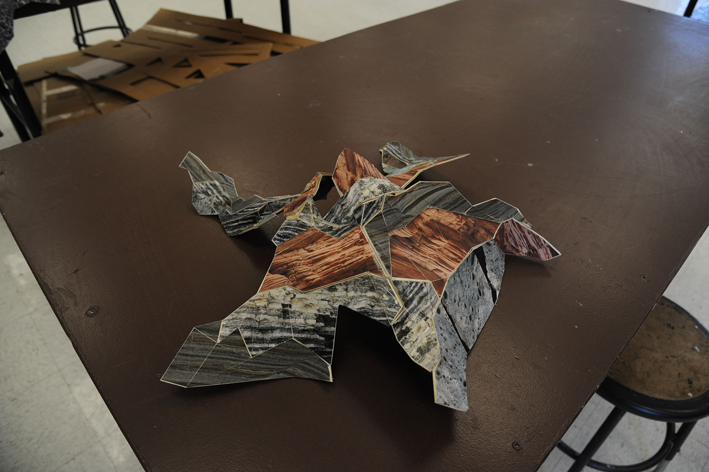 risd kai franz Spatial Dynamics Rhino 3D self-portrait