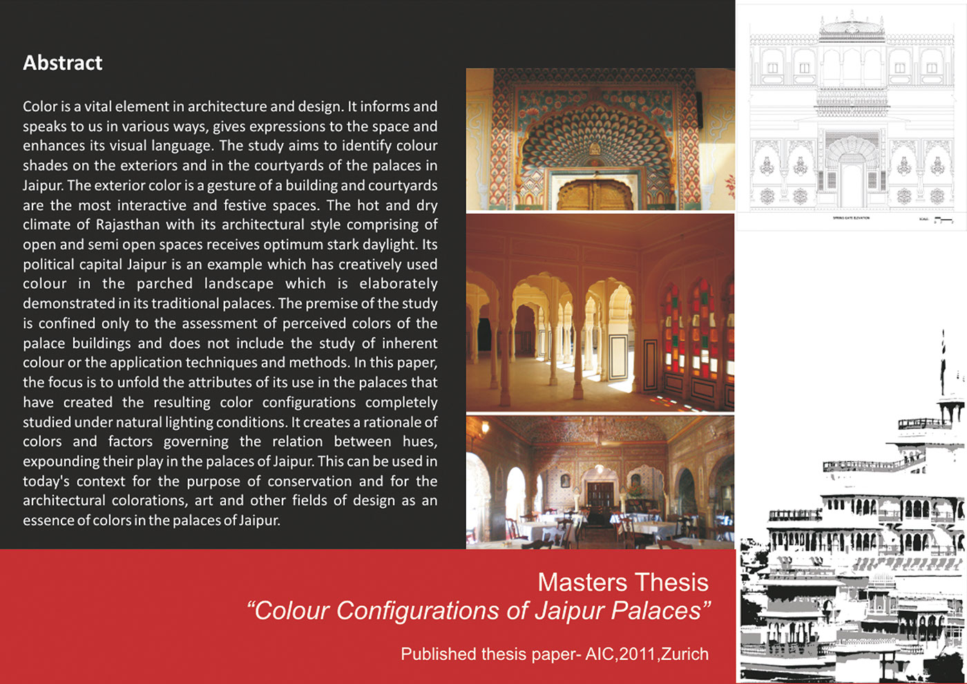 colour Interior Space Making crafts   pigments interior design  Rajasthan research