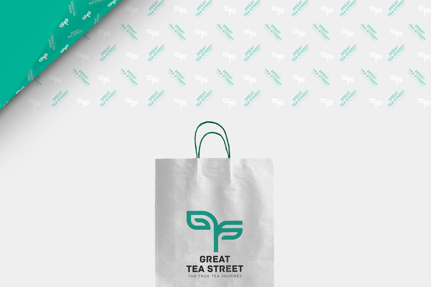 tea Loose leaf brand logo stationary Packaging print design UK
