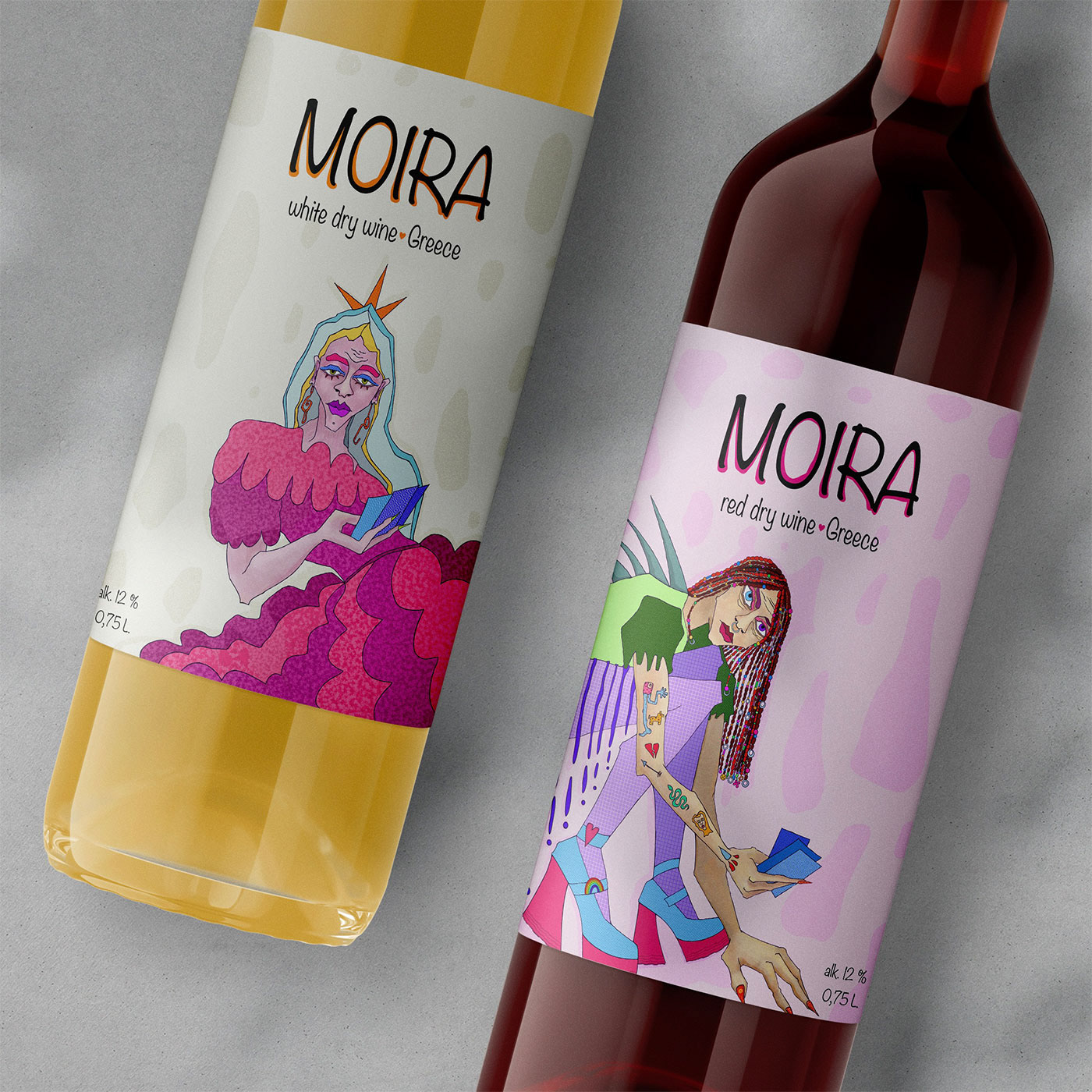 wine label Packaging Wine Bottle concept brand identity visual