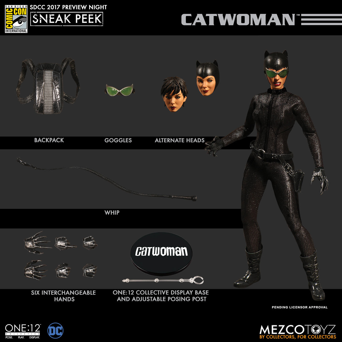 action figure design toy design  Character design female costume cat woman figure toy