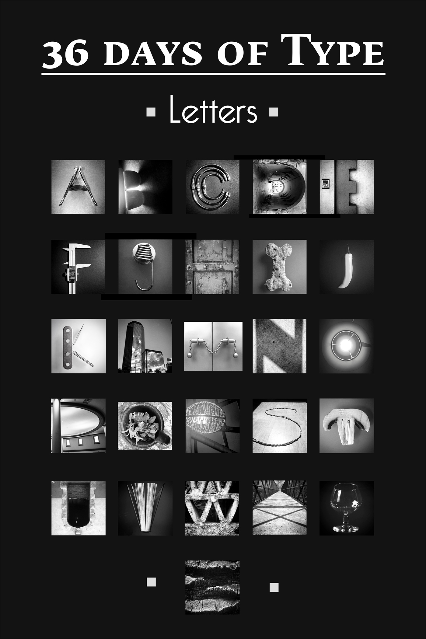 36daysoftype type mobilephotography alphabet alfabeto letras números numbers blackandwhitephotography