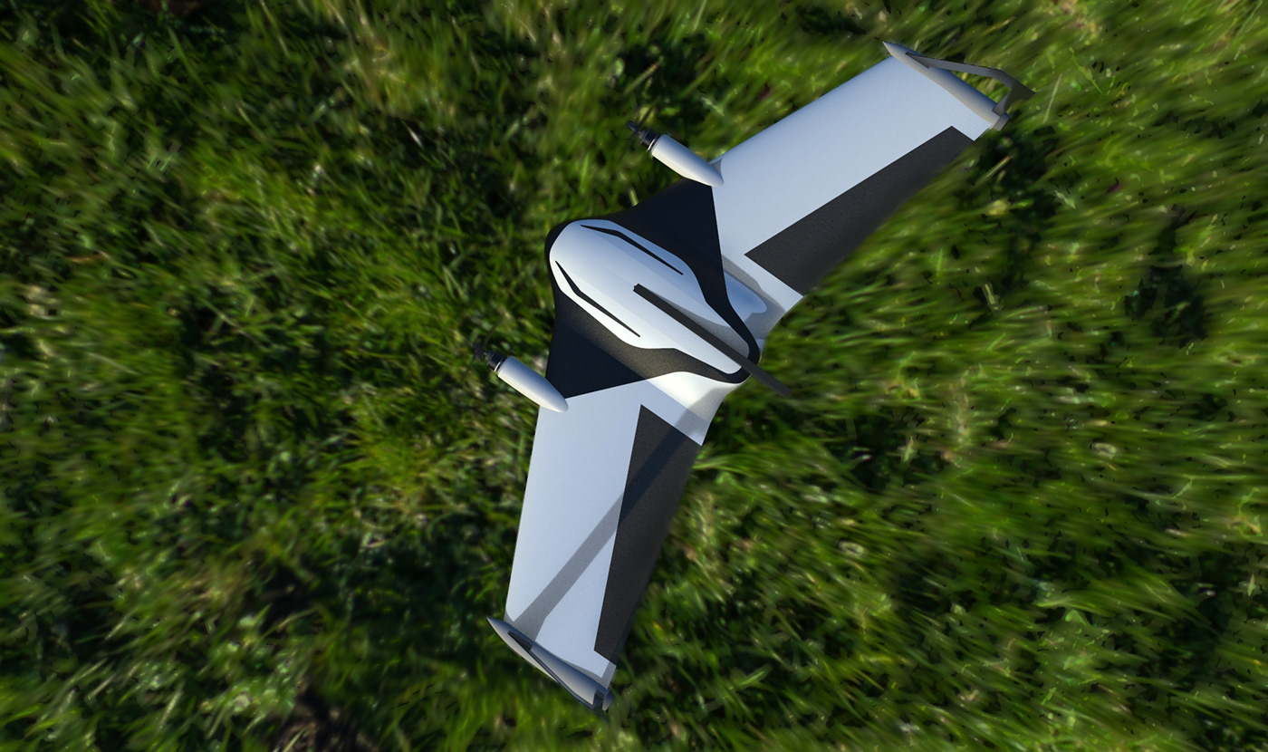 high speed UAV Aircraft with VTOL drone