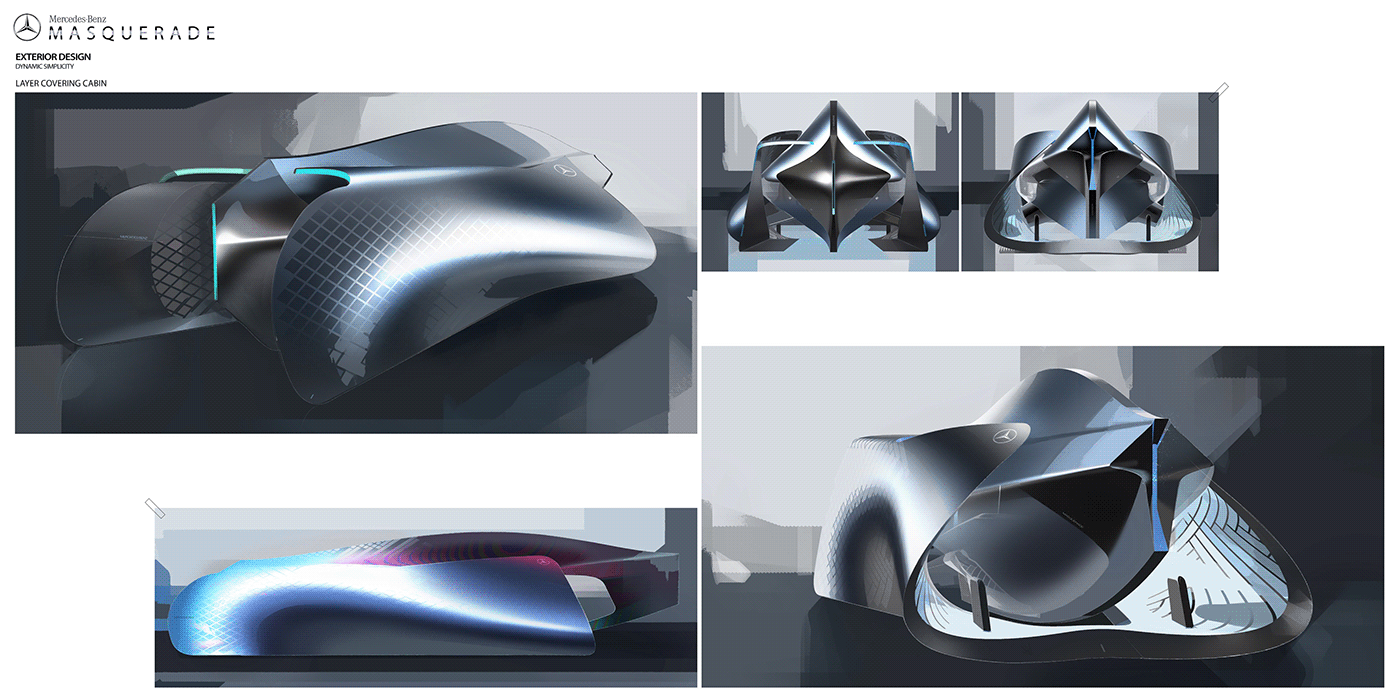 Autmotive Automotive design cardesign graphic design  Mercedes Benz paint rendering sketch sketching Transportation Design