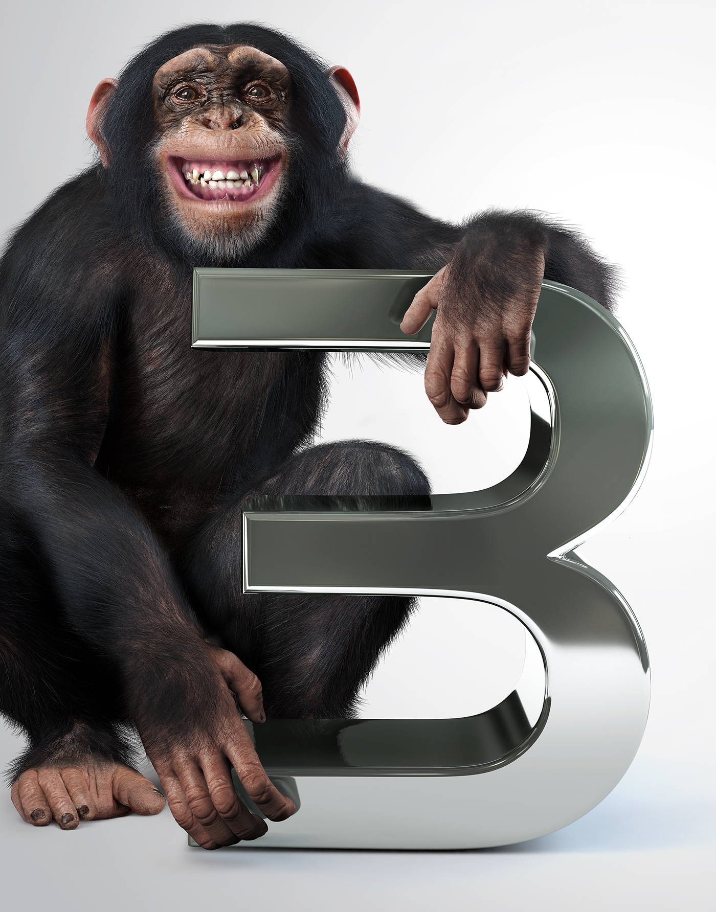 monkey macaco 3d notan Goodyear 3D thefoundry modo3D modo chimp chimpanzee