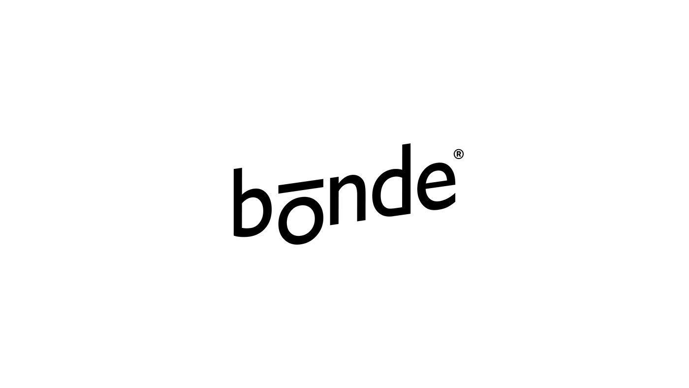 agency bonde brand brand identity branding  design logo Logo Design marketing   redesign
