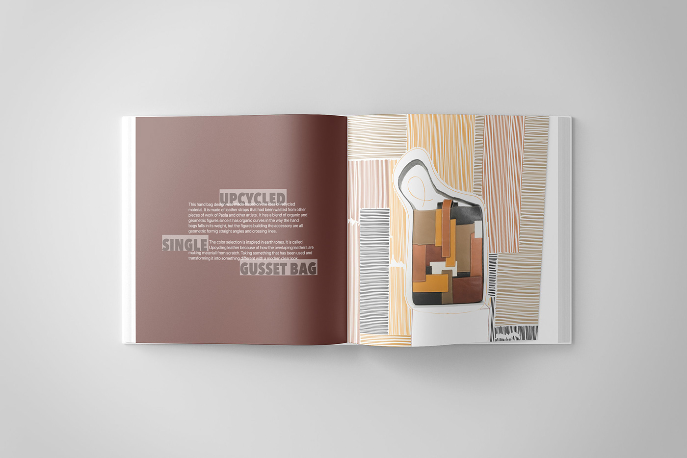 handbags graphic design  look book