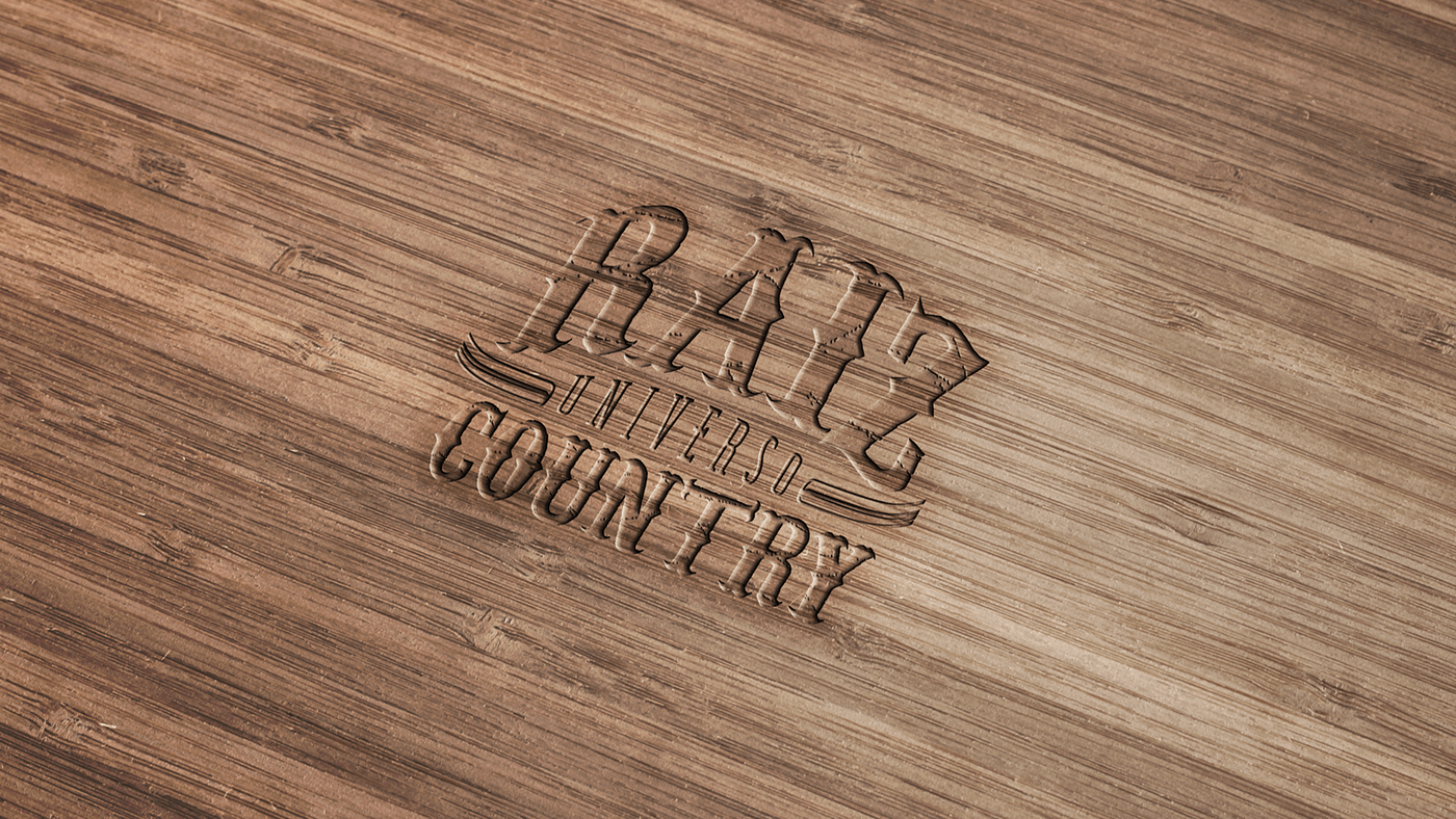 brand identity country western cowboy wild west rustic vintage business marketing   Advertising 
