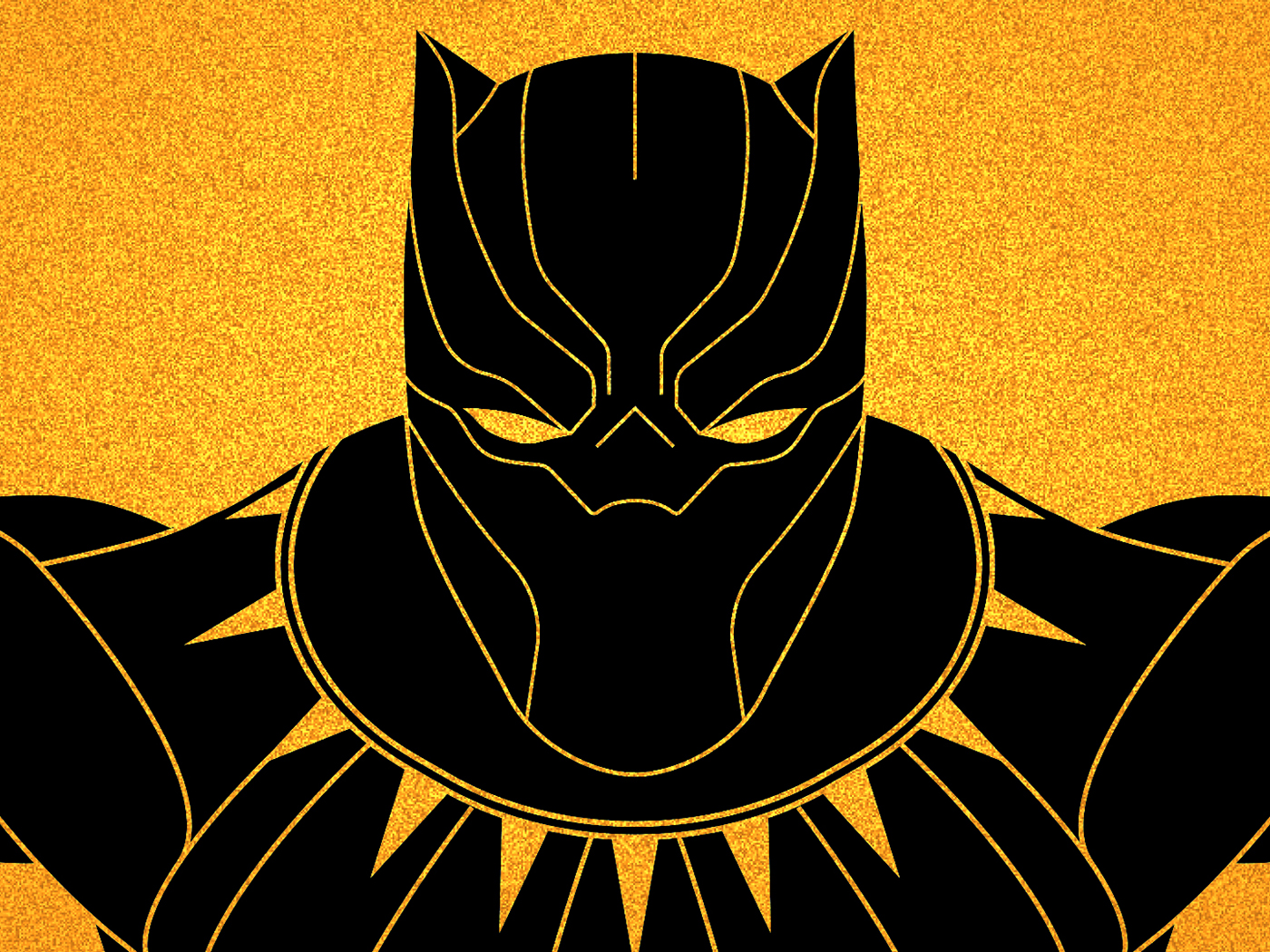 BLACKPANTHER   black panther graphic ILLUSTRATION  wakanda