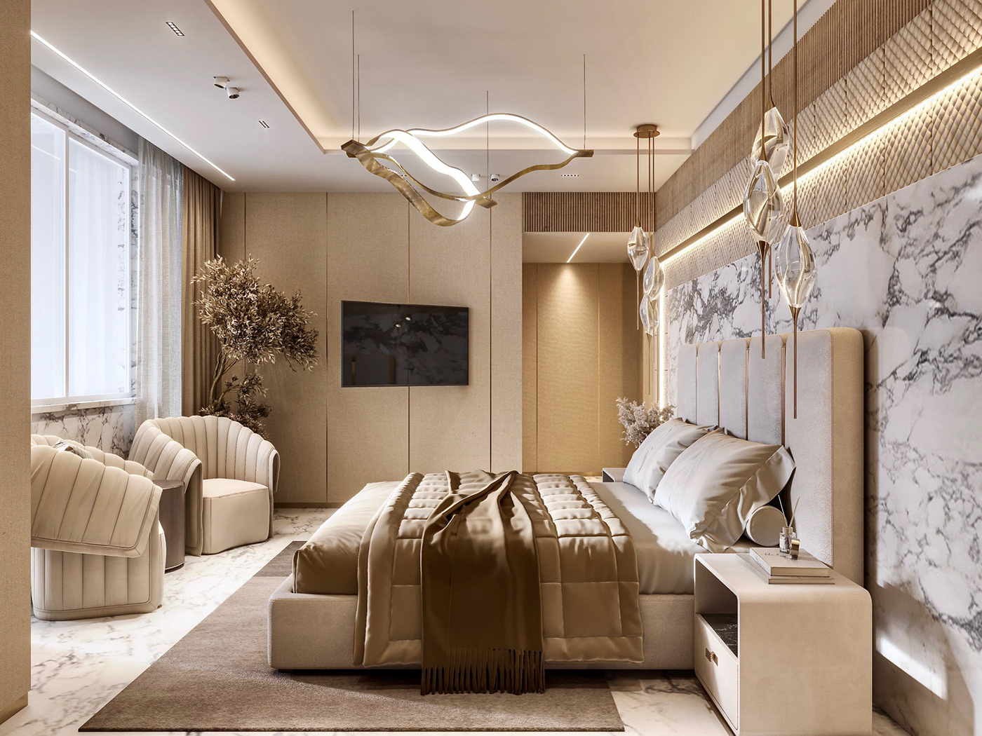 bedroom bedroom design home decor Interior interior design  luxury Luxury bedroom luxury interior