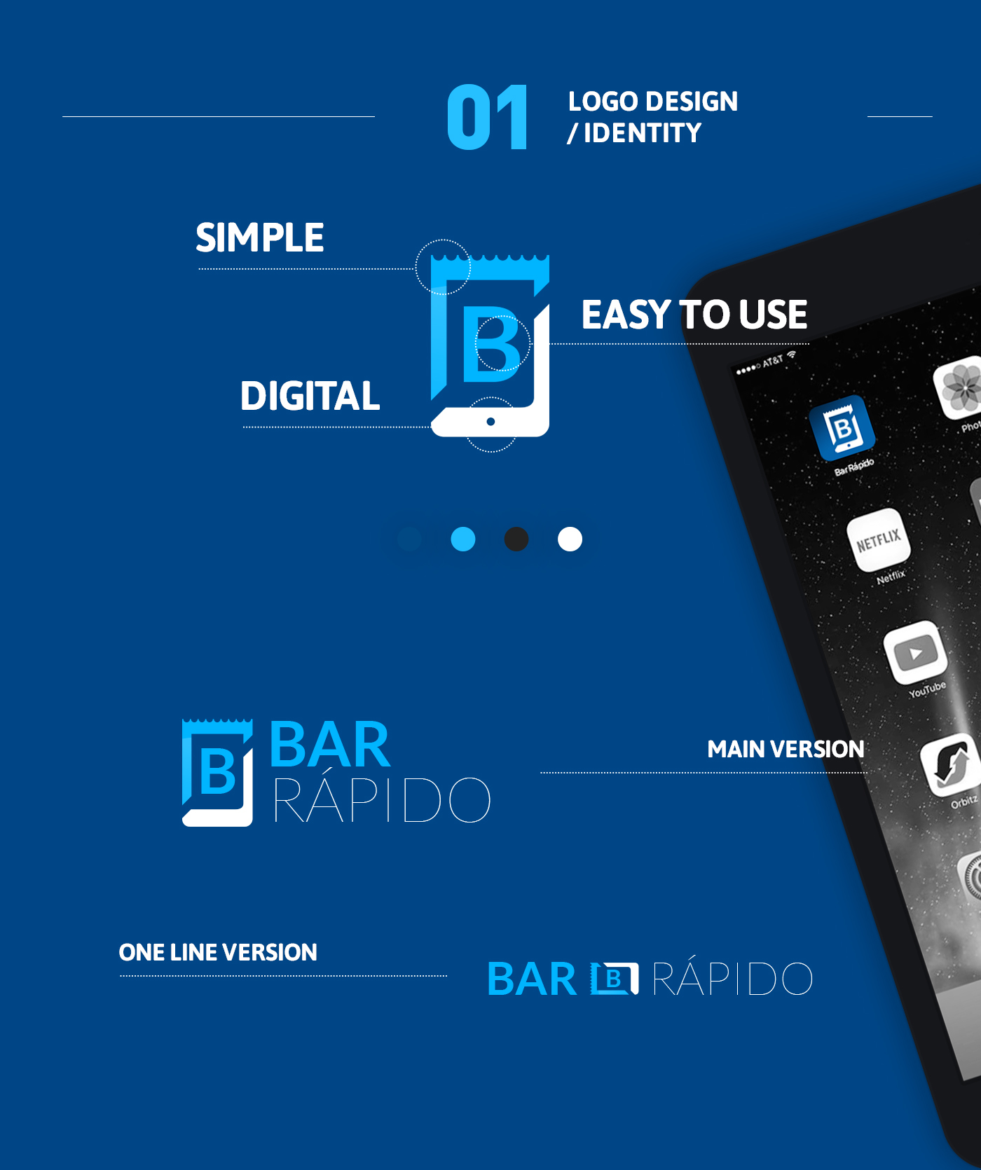 UI branding  digital bar app