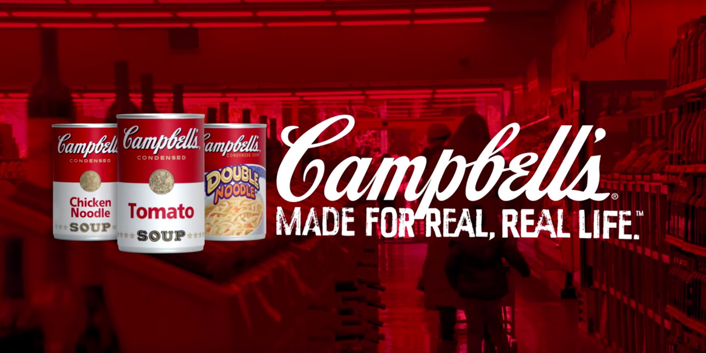 jon contino Contino campbell's BBDO Made for real real life lettering hand drawn Campbell Soup Rebrand &reach Satellite Office
