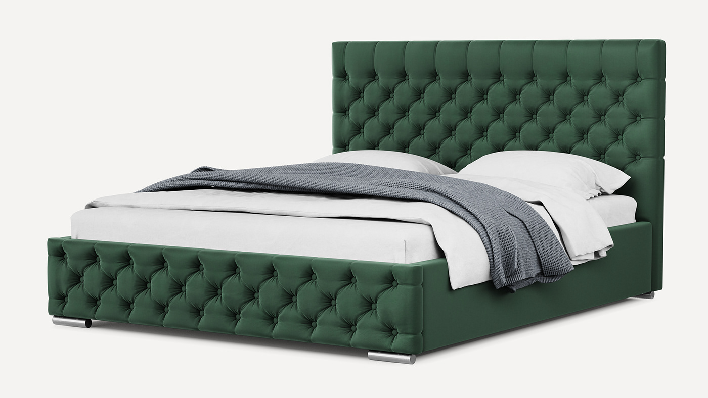 furniture 3d furniture bed bedroom interior design  modelling 3d 3D model rendering blender 3d Render