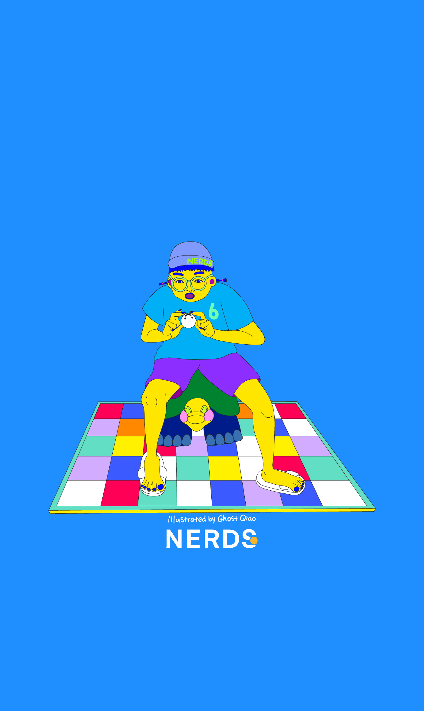 colorful creative Fun funny nerds pingpong sports weirdo