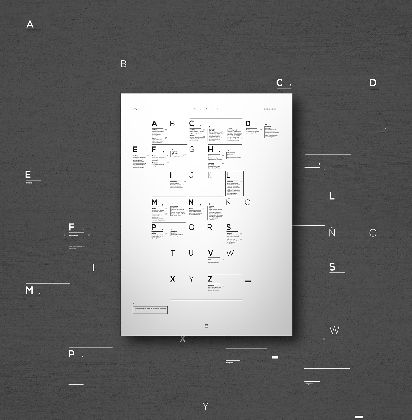 typography   longinotti Layout editorial type grid student uba fadu design