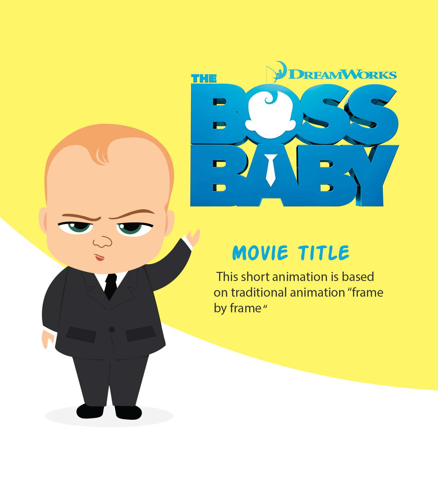The BOSS Baby | Movie Title | Behance