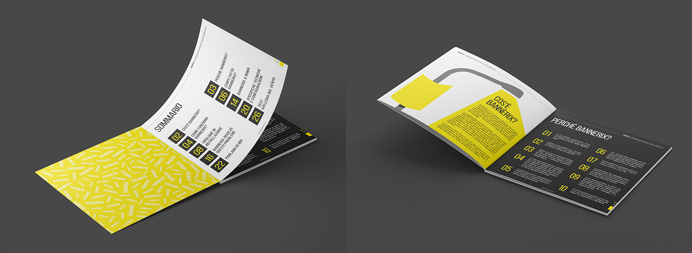 Adobe Portfolio bannerix ideareattiva branding  identity corporateidentity graphic graphicdesign editorial brochure catalog