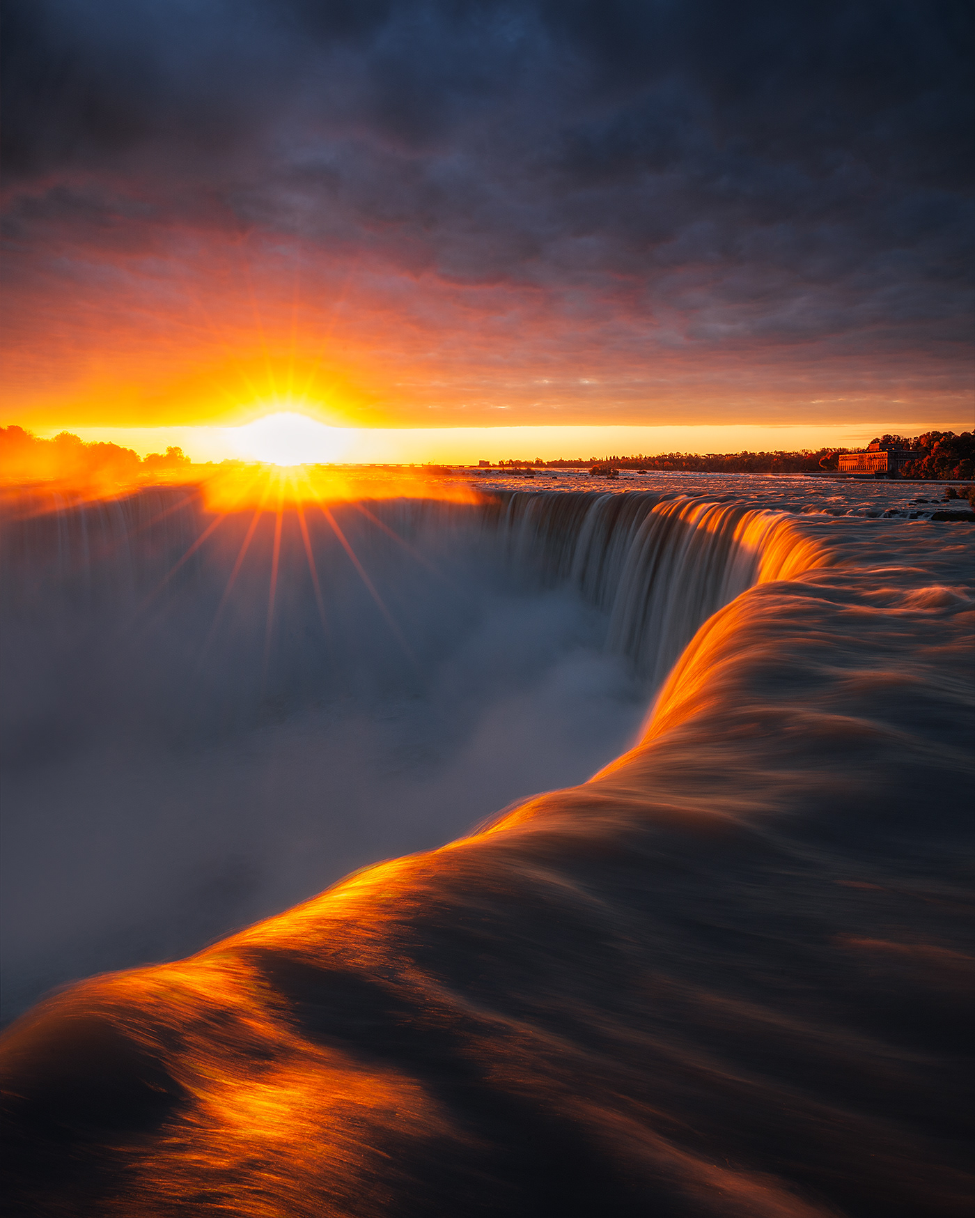 Canada Landscape landscape photography long exposure Nature Niagara Falls Ontario Sunrise sunset waterfall
