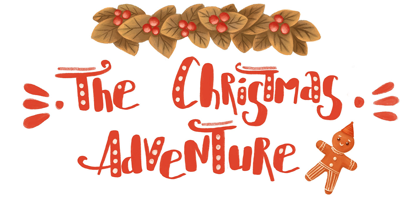 book cartoon children children illustration Christmas forest ILLUSTRATION  kid Magic   picturebook