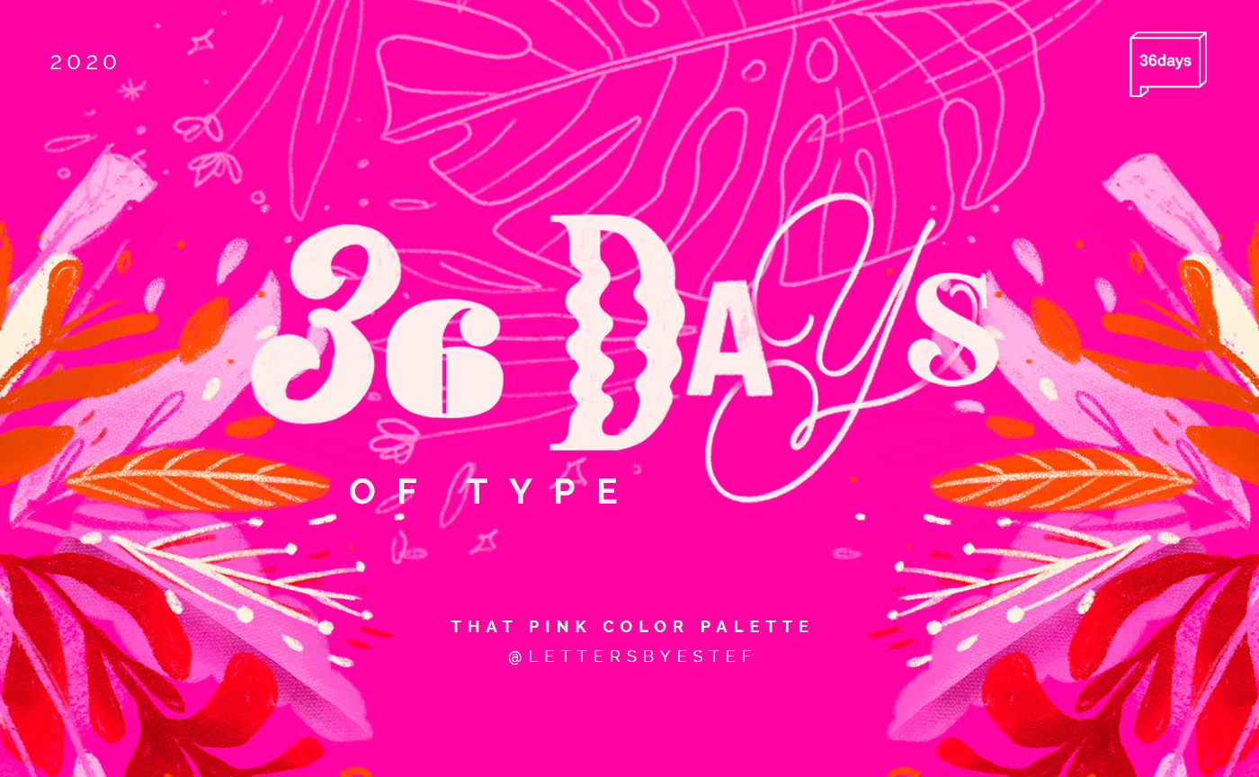 36 days of challenge HAND LETTERING iPad Lettering lettering type typography  