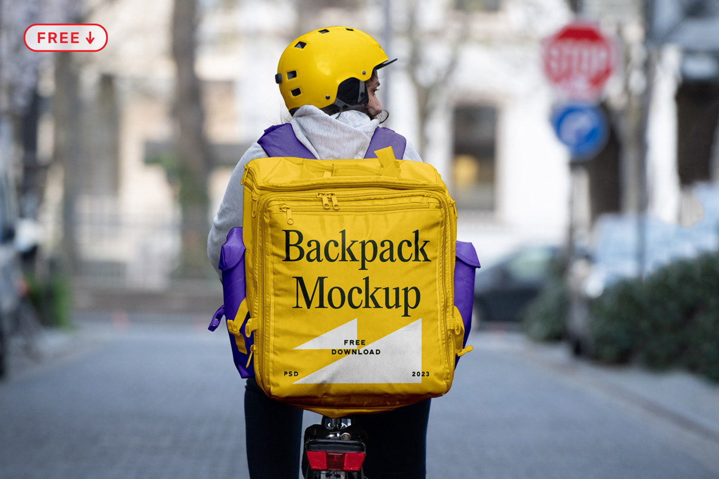 free backpack mockup free download Free Template psd delivery mockup bag mockup BACKPACK PSD MOCKUP