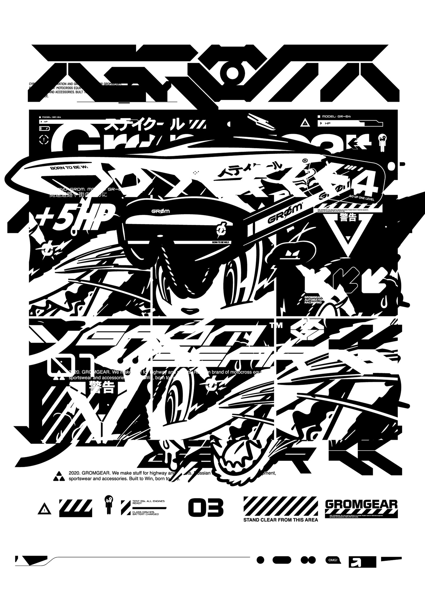 cartoon creepy Cyberpunk felix futuristic mecha Typeface wipeout japanese Racing