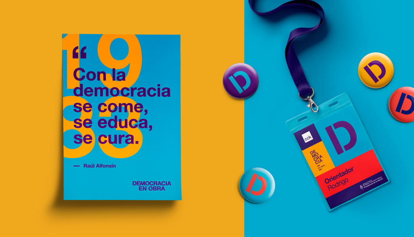 argentina art branding  democracia democracy Exhibition  graphic design  modern art museum