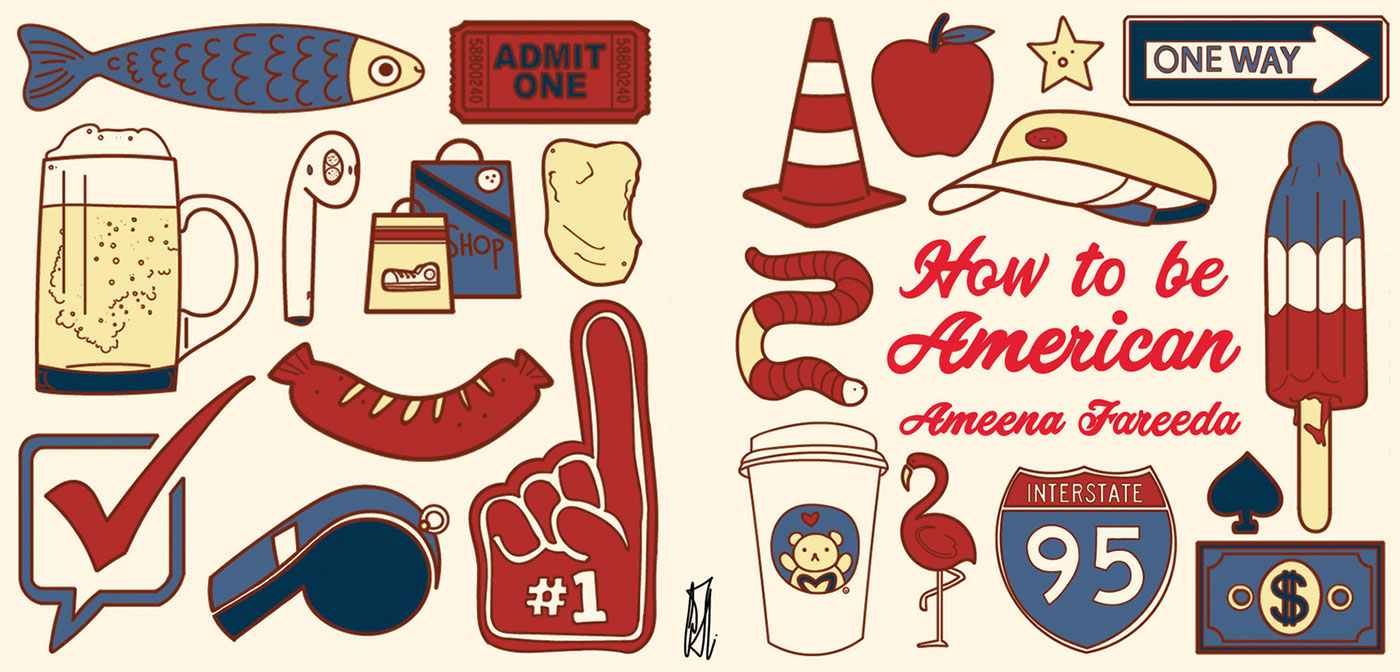 america icons iconography Assimilation identity american signs symbols
