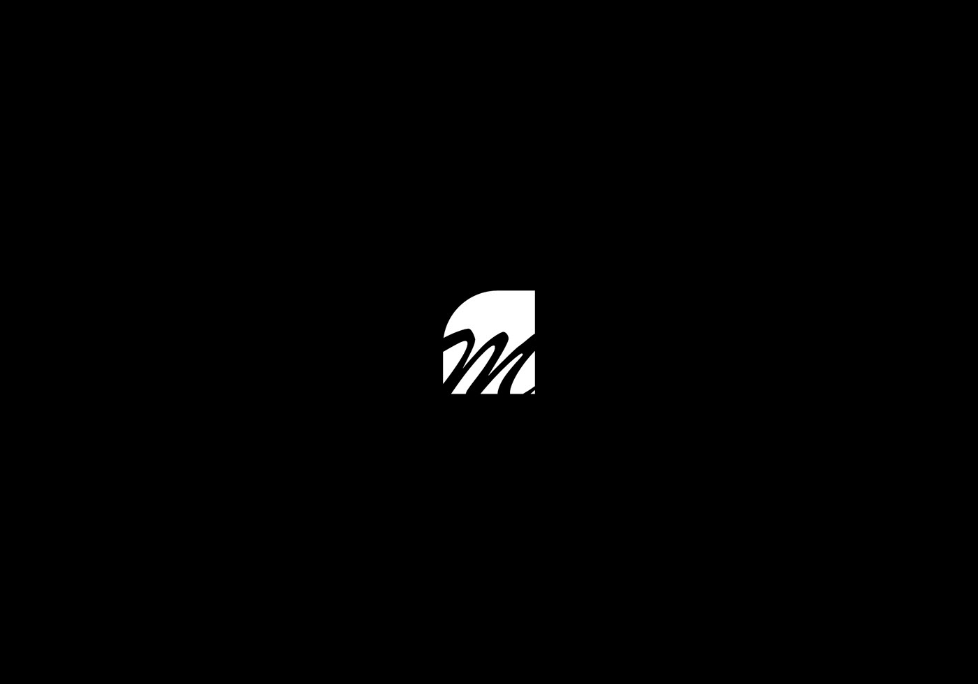 Icon logo m  m lettermark M Lettermark Collection modern monogram monograms sign