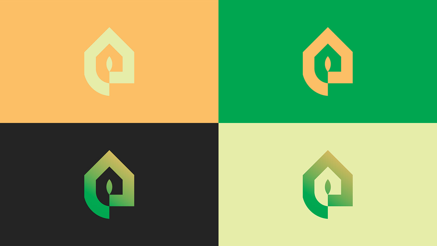 eco eco green green identity logo logos branding  minimal minimaldesign wedzicka