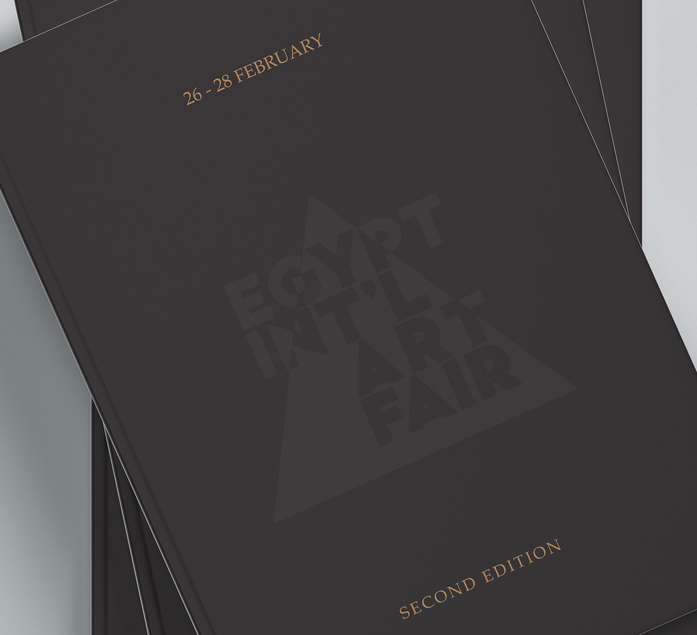 art direction  artfair book design editorial design  egypt graphic design  Layout Logo Design luxury black gold