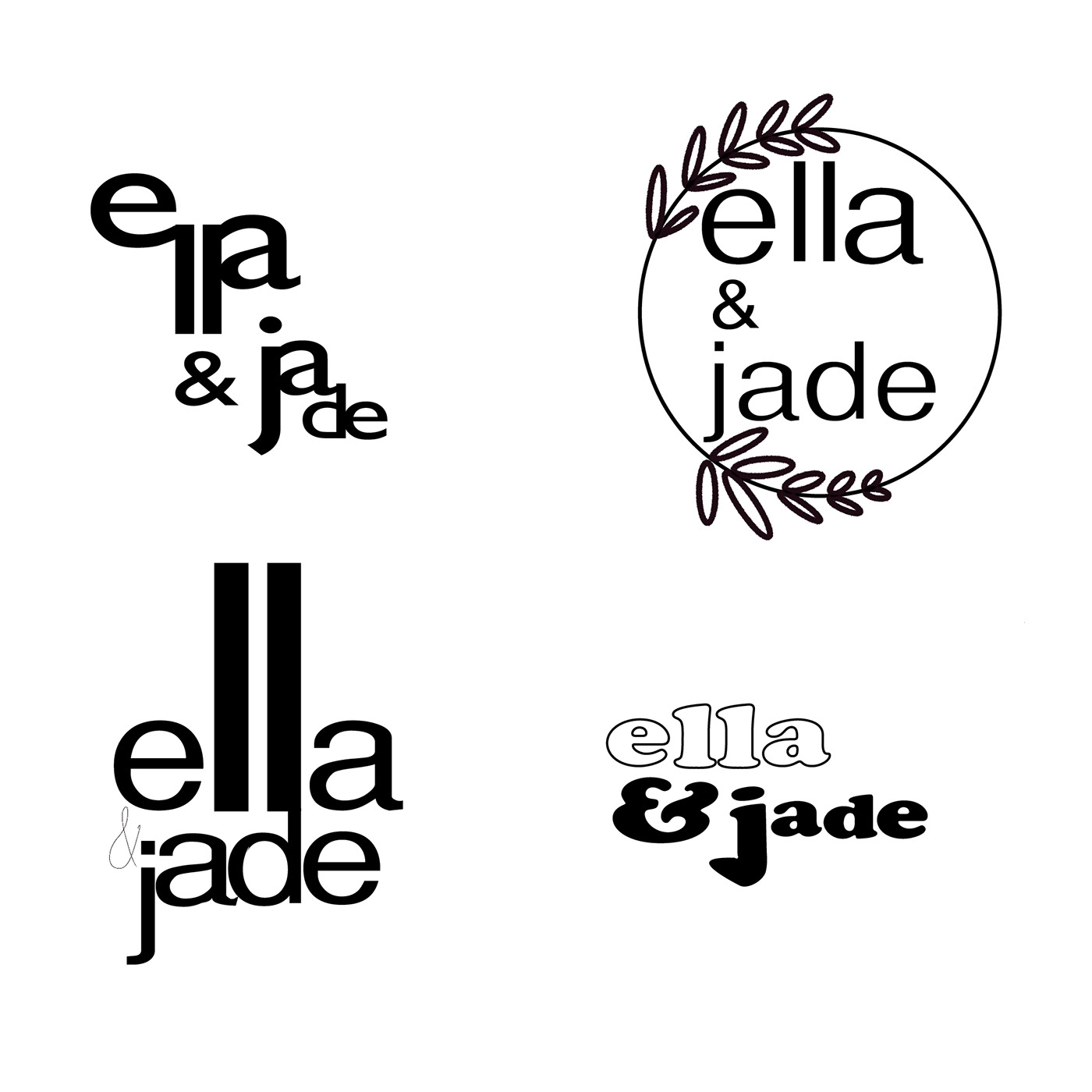 boutique design graphic design  Logo Design