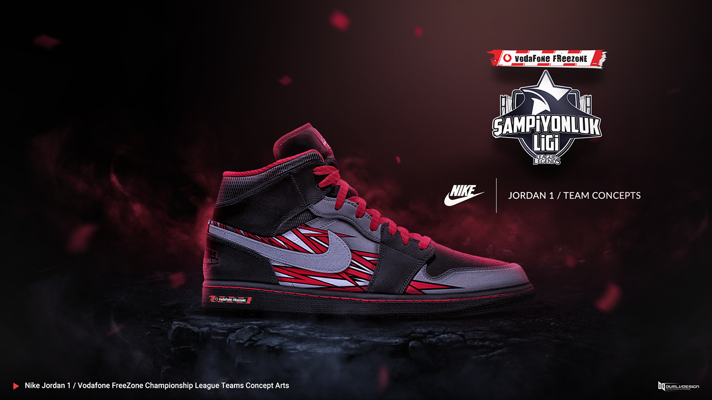 Nike Jordan 1 / eSports Concept on Behance