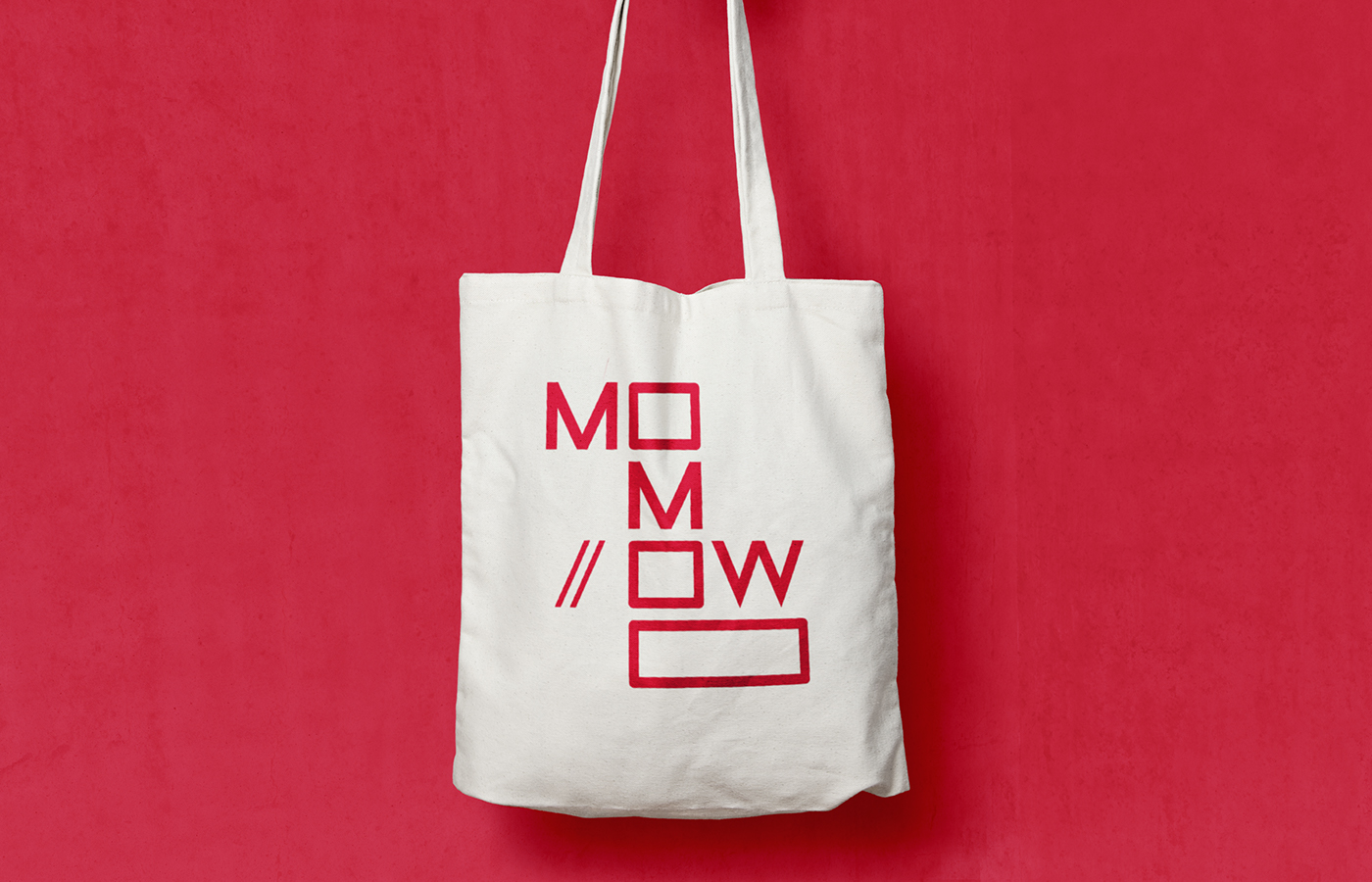 momowo identity Stationery clean modern culture programme Layout bold brand logo brochure print visual identity book