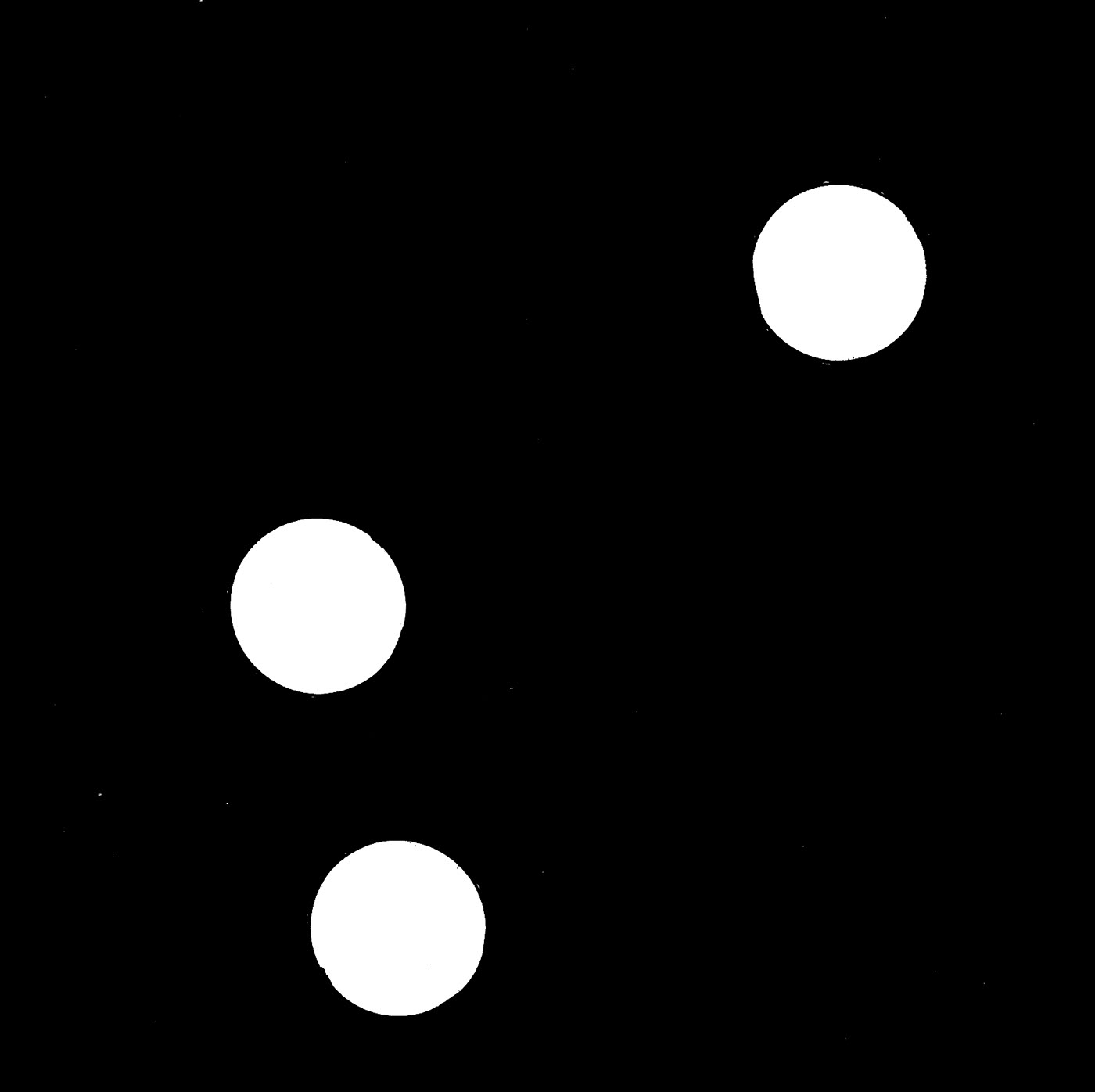 black and white contrast dotswork monochrome