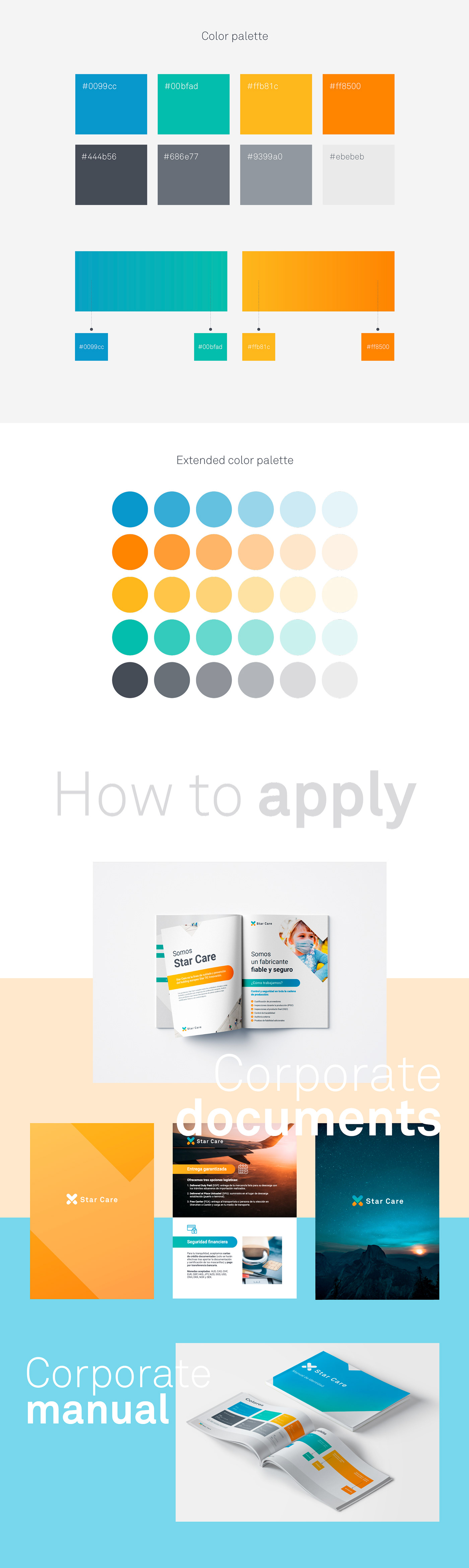 brand color corporate design Health inspiration logo modern novelty sanitary
