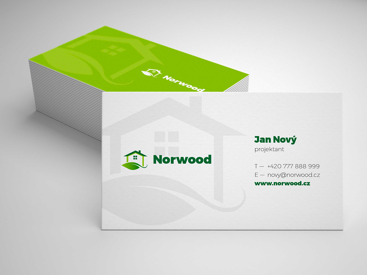 design Norwood wood PUR panels marketing   logo dl business banners