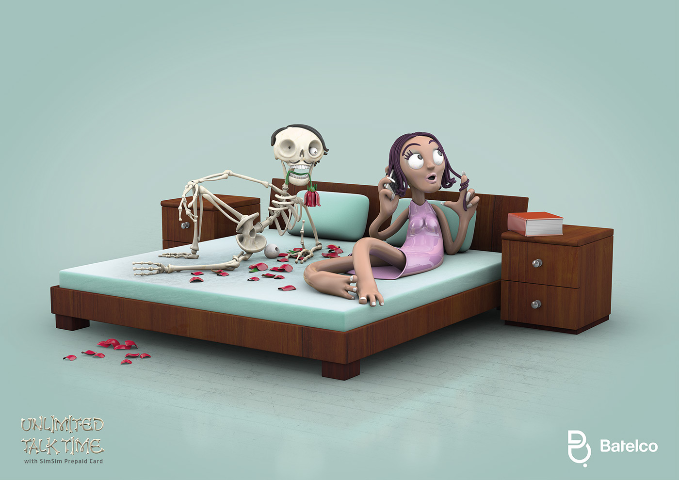 skeleton Character 3D Fun gmehling talking mobile